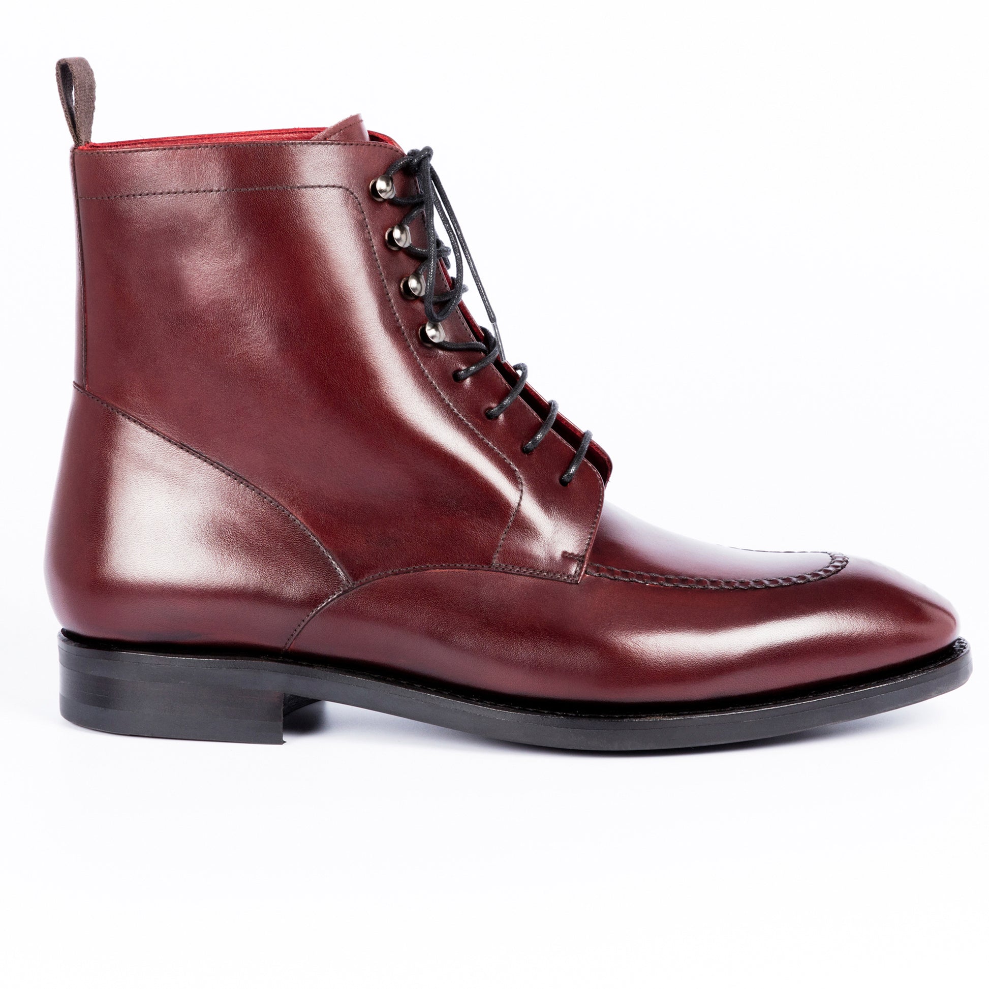 TLB Mallorca leather shoes 578 / ALAN / VEGANO BURGUNDY