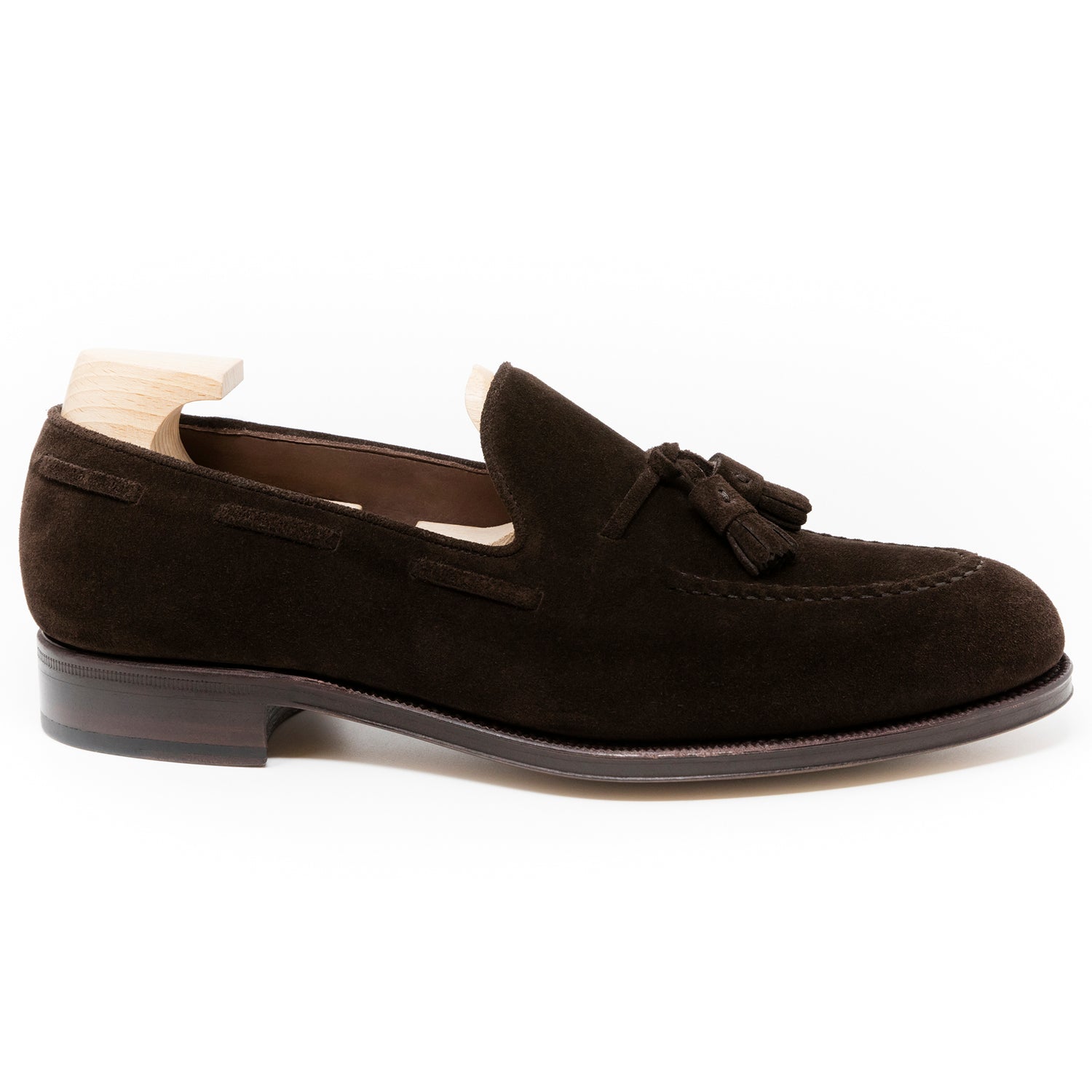 TLB Mallorca leather shoes 656 / JONES / SUEDE BROWN