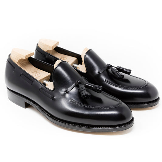 TLB Mallorca leather shoes 656 / JONES / BOXCALF BLACK