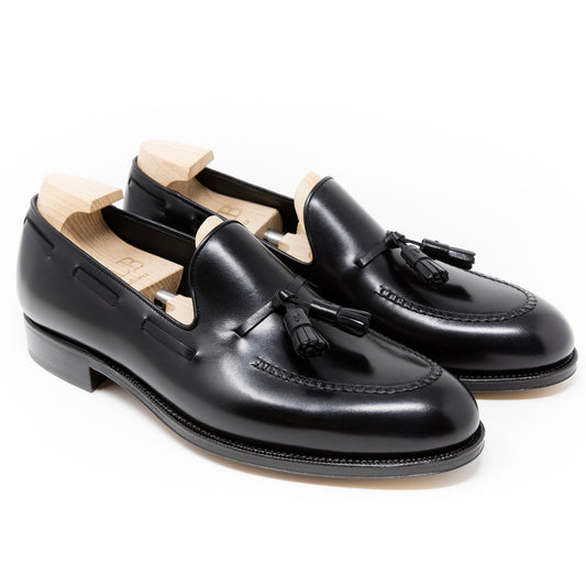 TLB Mallorca leather shoes 656 / JONES / BOXCALF BLACK