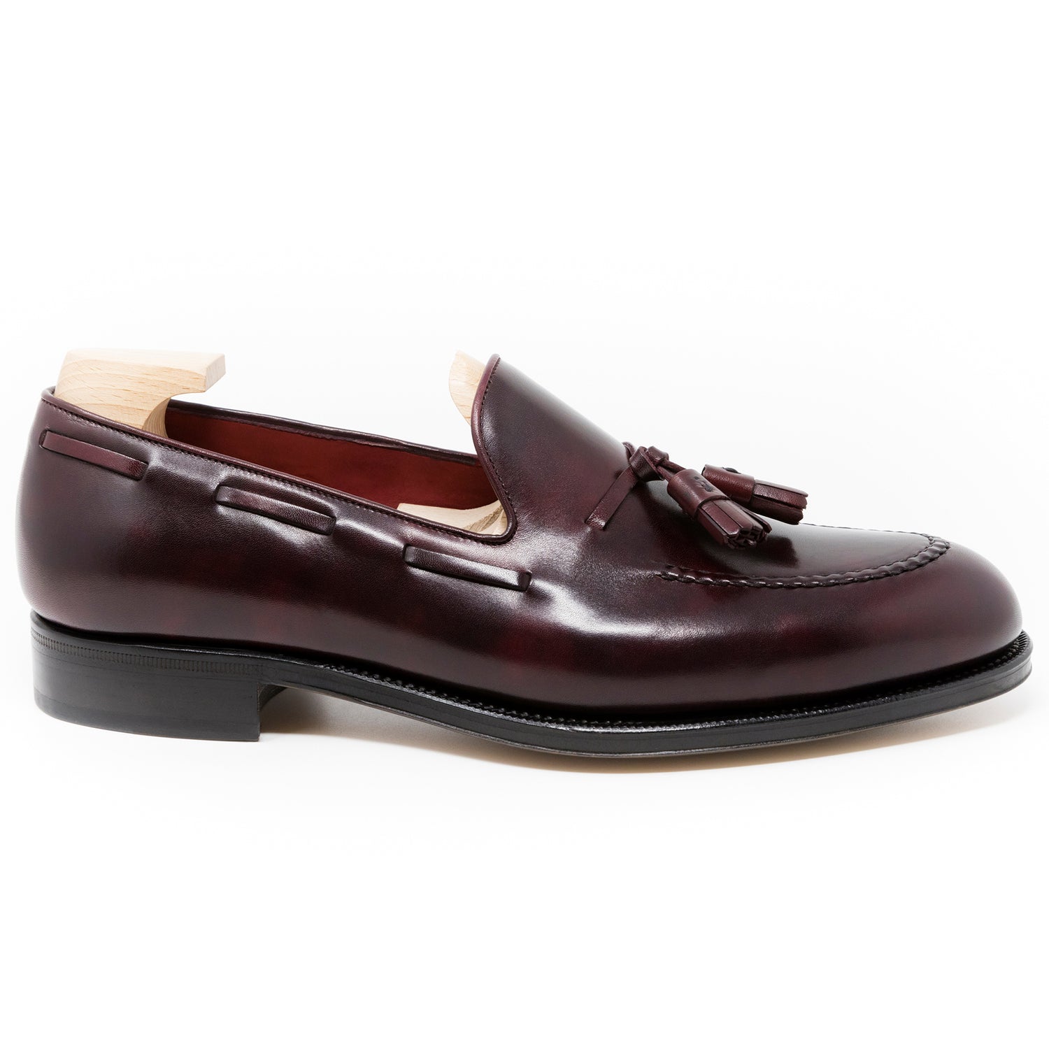 TLB Mallorca leather shoes 656 / JONES / MUSEUM CALF BURGUNDY