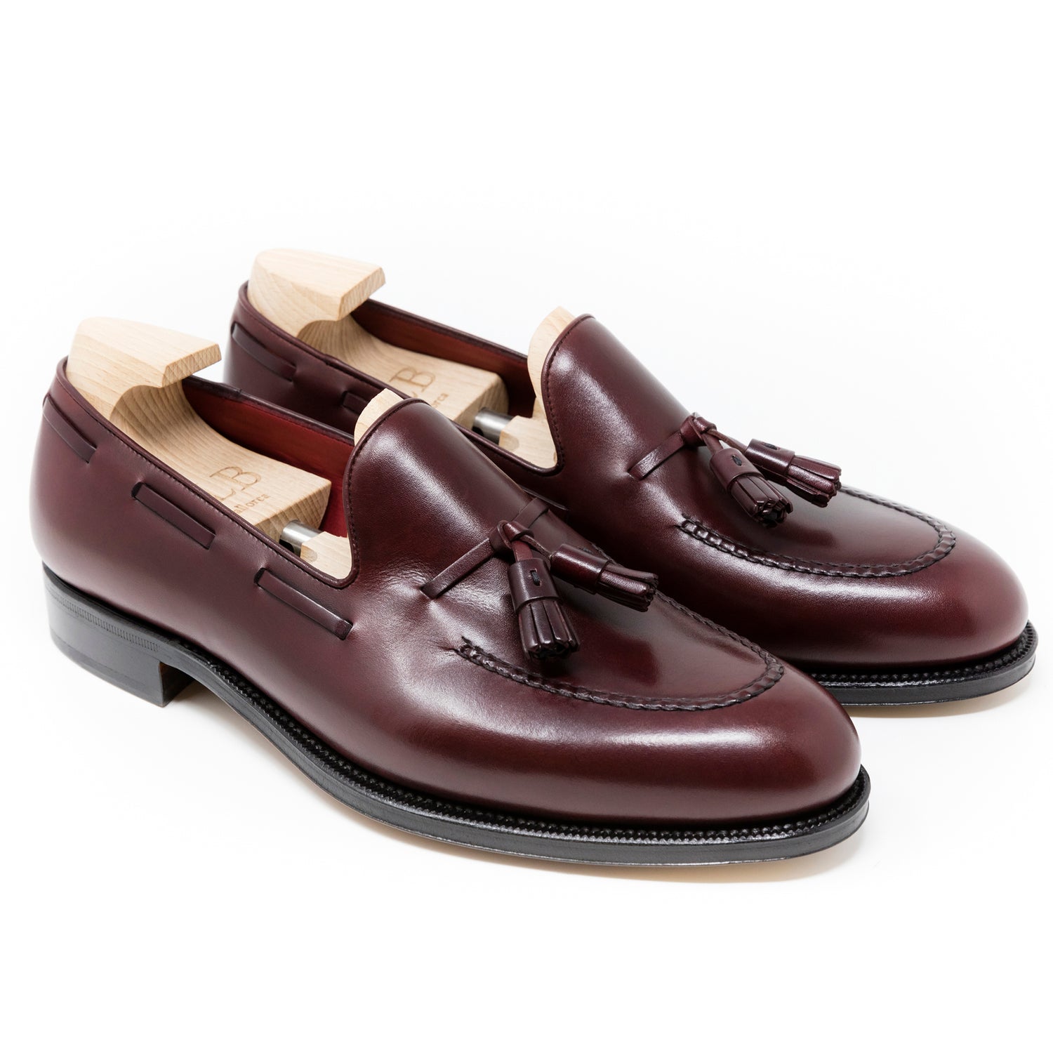 TLB Mallorca leather shoes 656 / JONES / VEGANO BURGUNDY