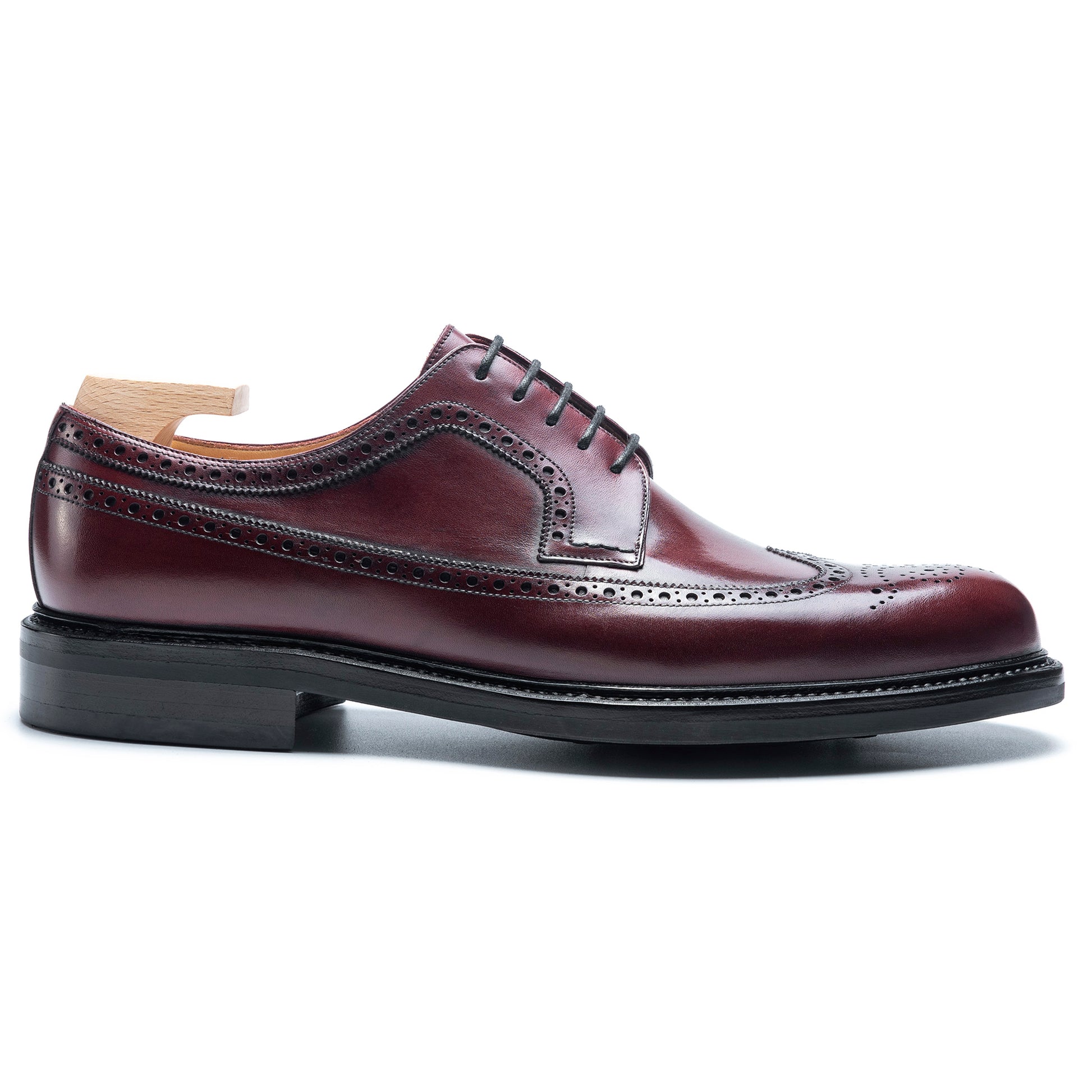 TLB Mallorca Shoes Blucher | Men's Blucher Shoes | Madison Vegano Burgundy model 677