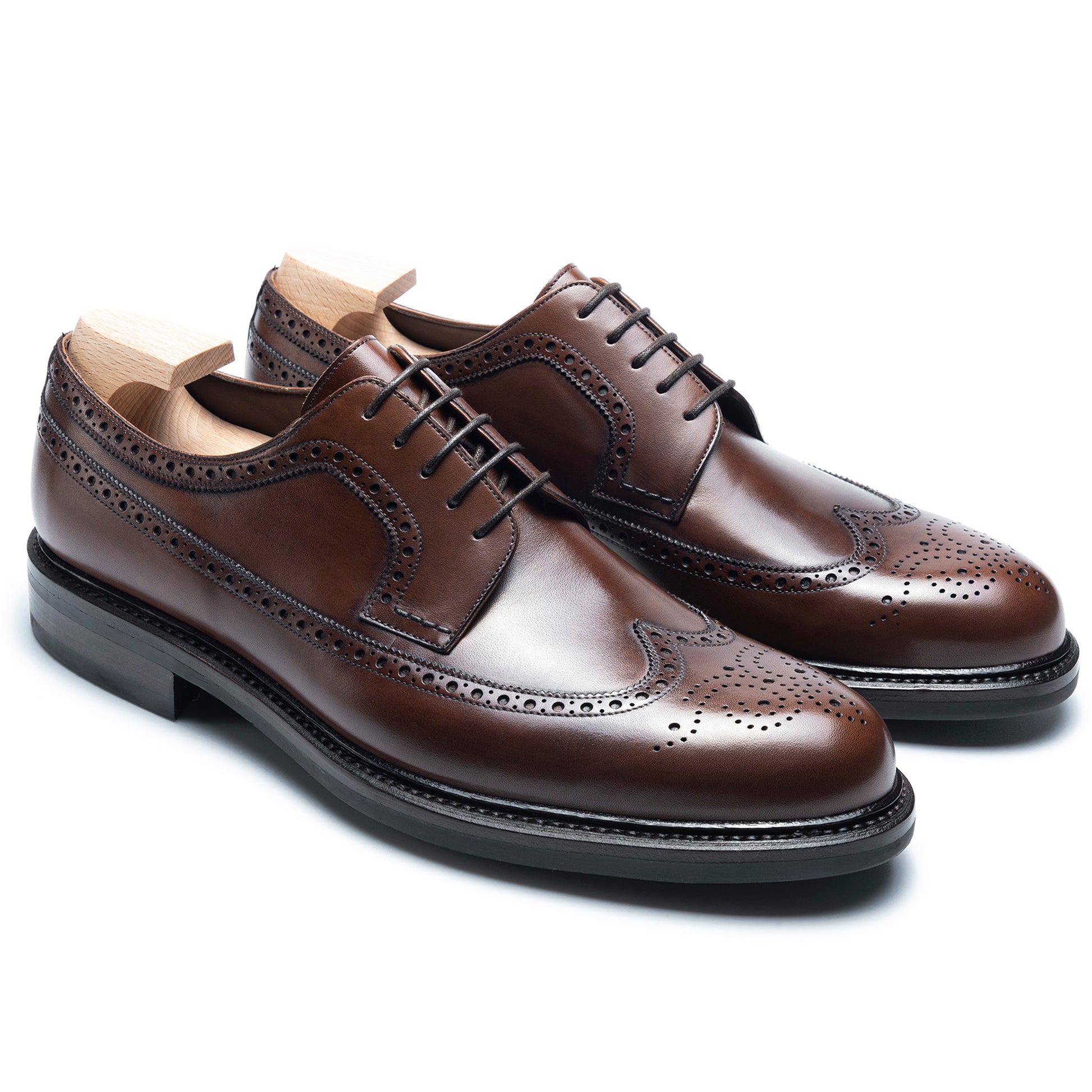 TLB Mallorca leather shoes 677 / MADISON / VEGANO BROWN