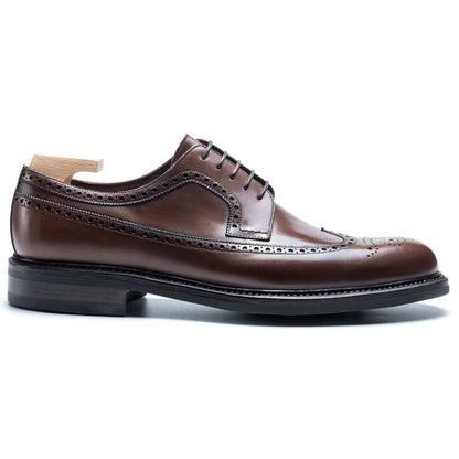 TLB Mallorca leather shoes 677 / MADISON / VEGANO BROWN