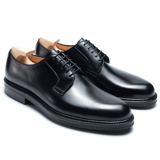 TLB Mallorca leather shoes 678 / MADISON / BOXCALF BLACK