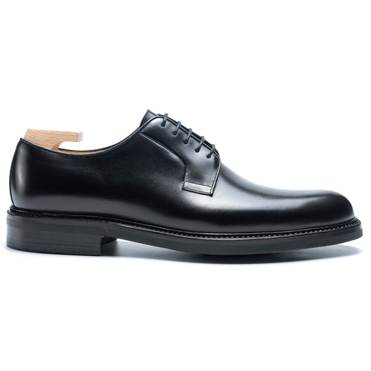 TLB Mallorca leather shoes 678 / MADISON / BOXCALF BLACK