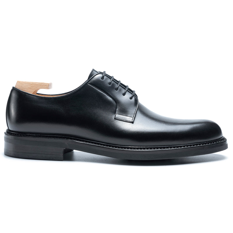 TLB Mallorca leather shoes 678 / MADISON / BOXCALF BLACK