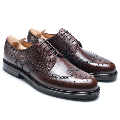 TLB Mallorca leather shoes 679 / MADISON / COUNTRY CALF BROWN