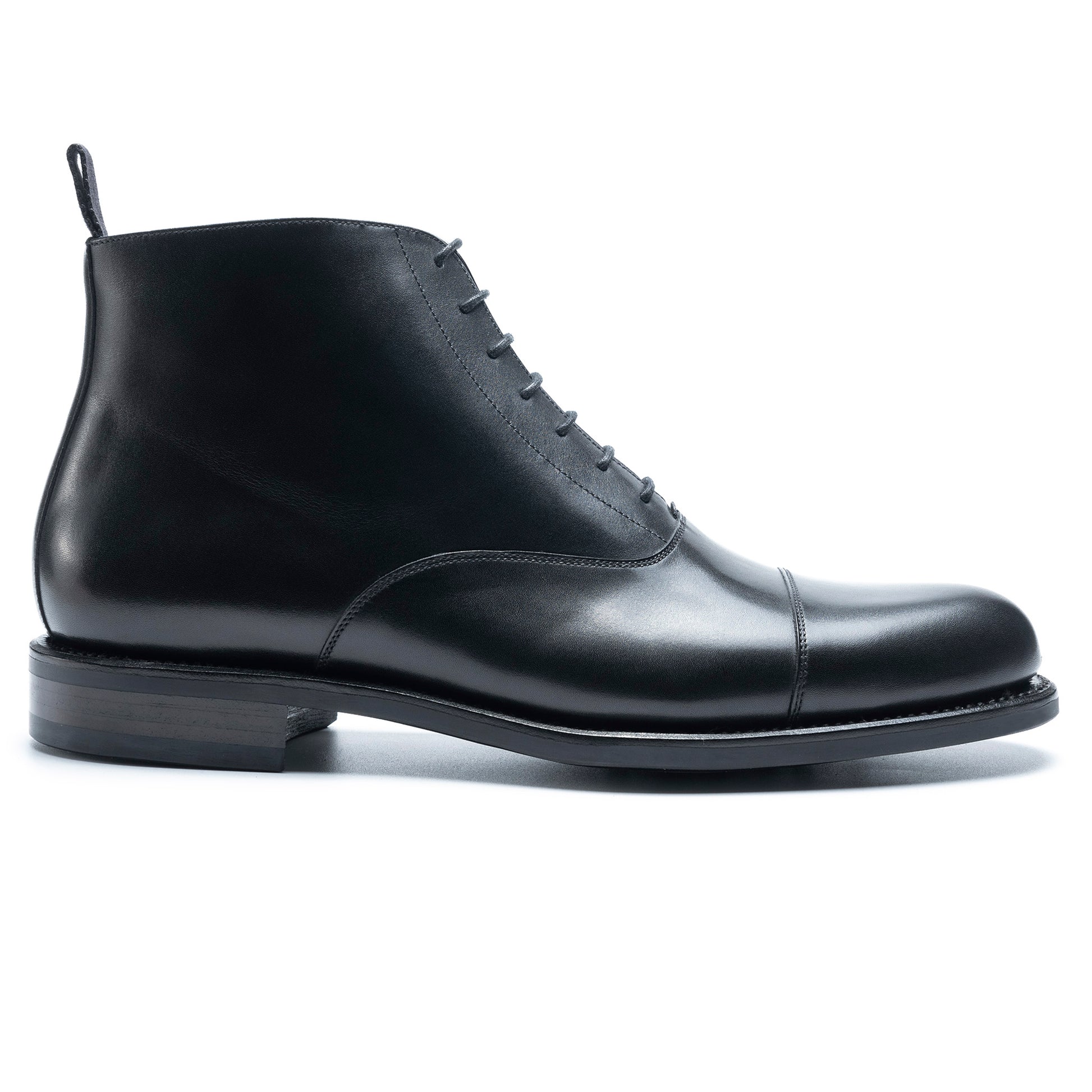 TLB Mallorca leather shoes 681 / MADISON / BOXCALF BLACK