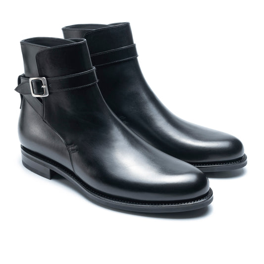 TLB Mallorca leather shoes 682 / MADISON / BOXCALF BLACK