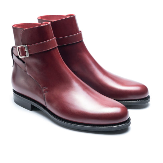 TLB Mallorca leather shoes 682 / MADISON / VEGANO BURGUNDY