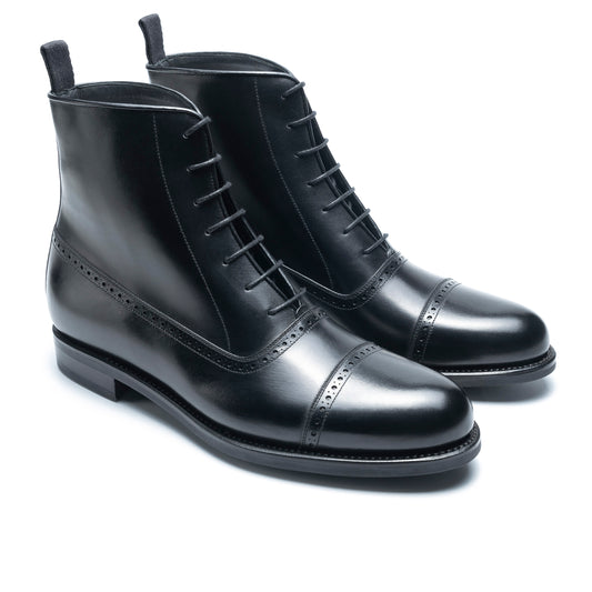 TLB Mallorca leather shoes 685 / MADISON / BOXCALF BLACK