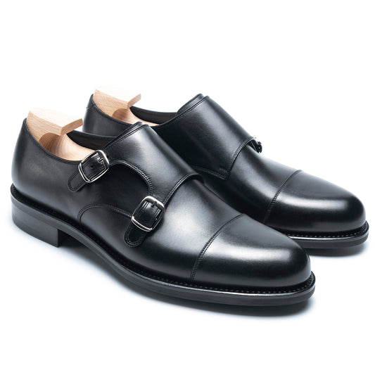 TLB Mallorca leather shoes 690 / MADISON / BOXCALF BLACK