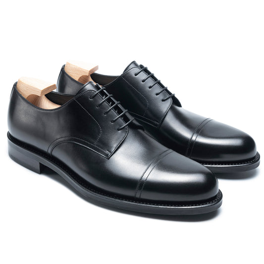 TLB Mallorca leather shoes 691 / MADISON / BOXCALF BLACK