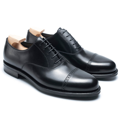 TLB Mallorca leather shoes 692 / MADISON / BOXCALF BLACK