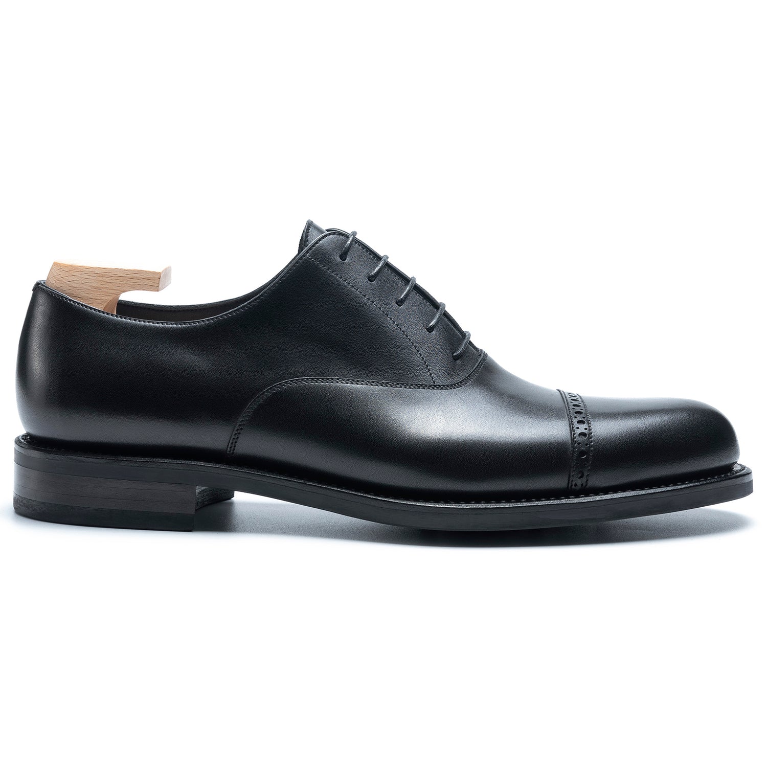 TLB Mallorca leather shoes 692 / MADISON / BOXCALF BLACK
