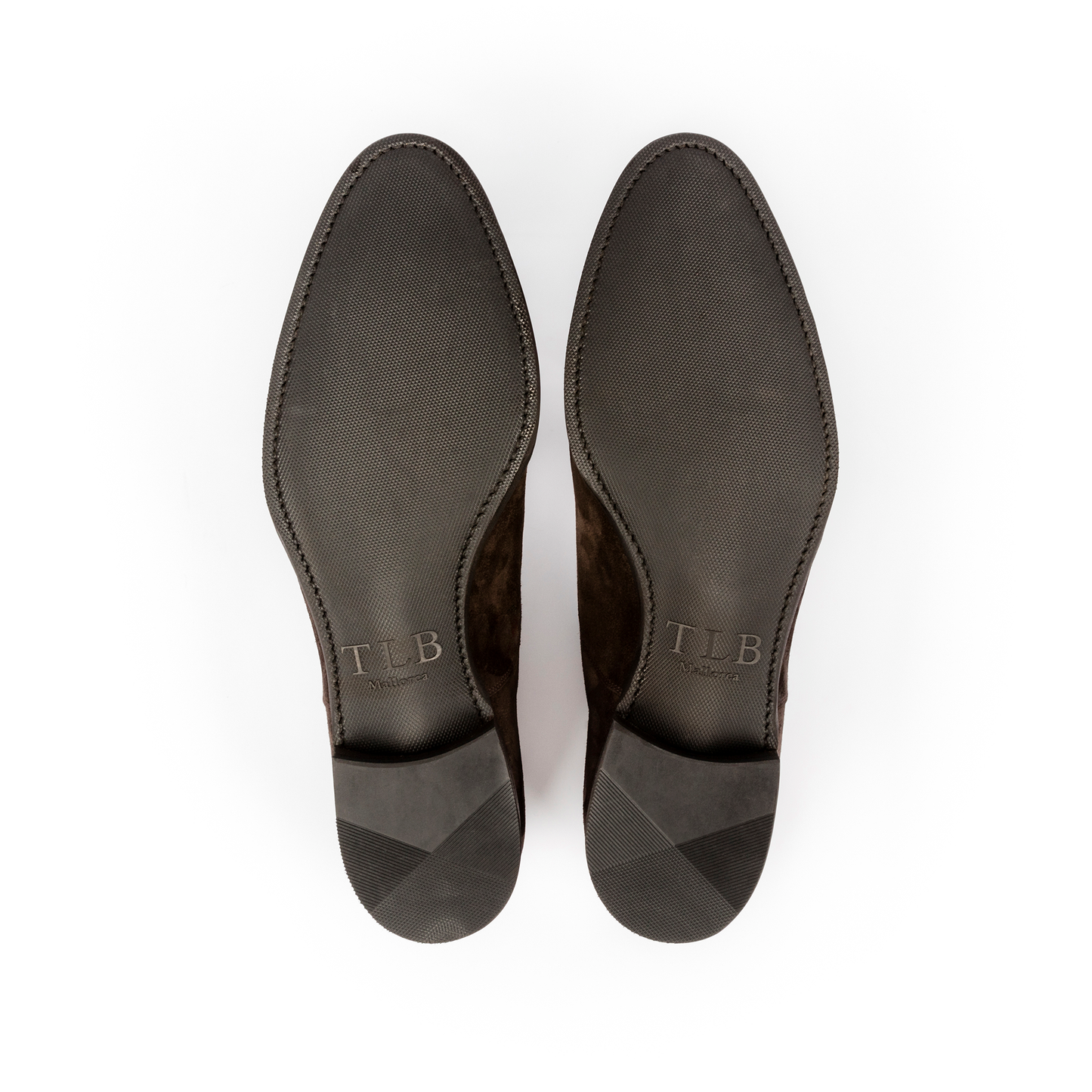 TLB Mallorca leather shoes 113 / GOYA / SUEDE BROWN