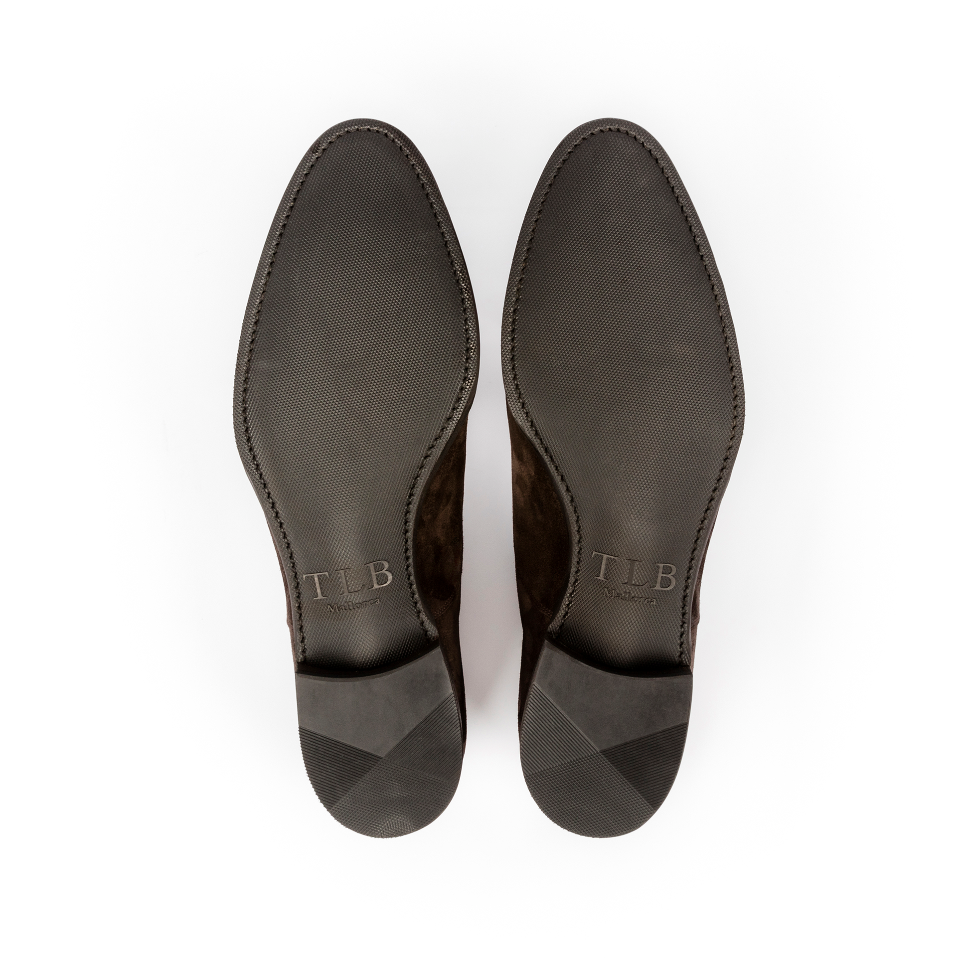 TLB Mallorca leather shoes 238 / GOYA / SUEDE BROWN