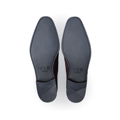TLB Mallorca leather shoes 180 / GOYA / BOXCALF BLACK