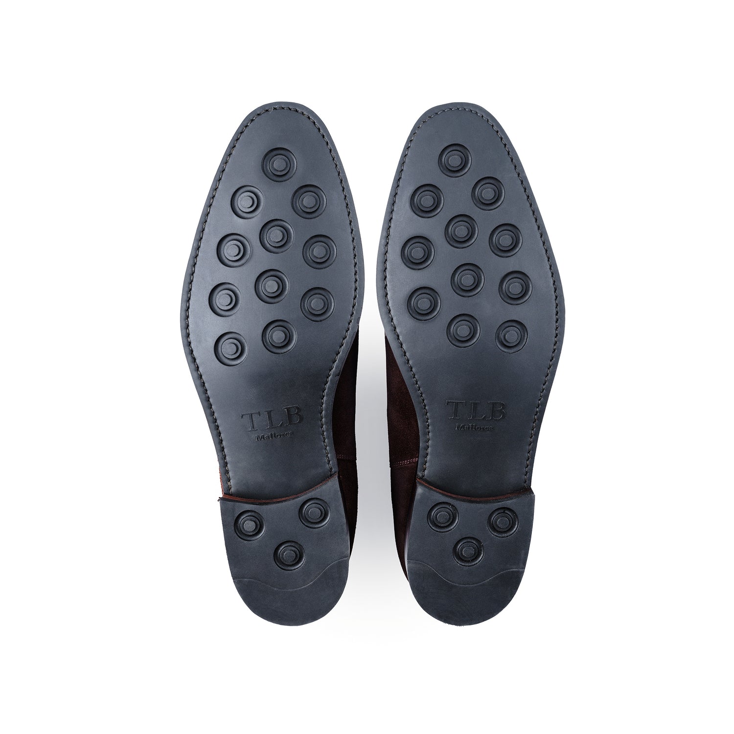 TLB Mallorca leather shoes 619 / ALAN / BOXCALF BLACK