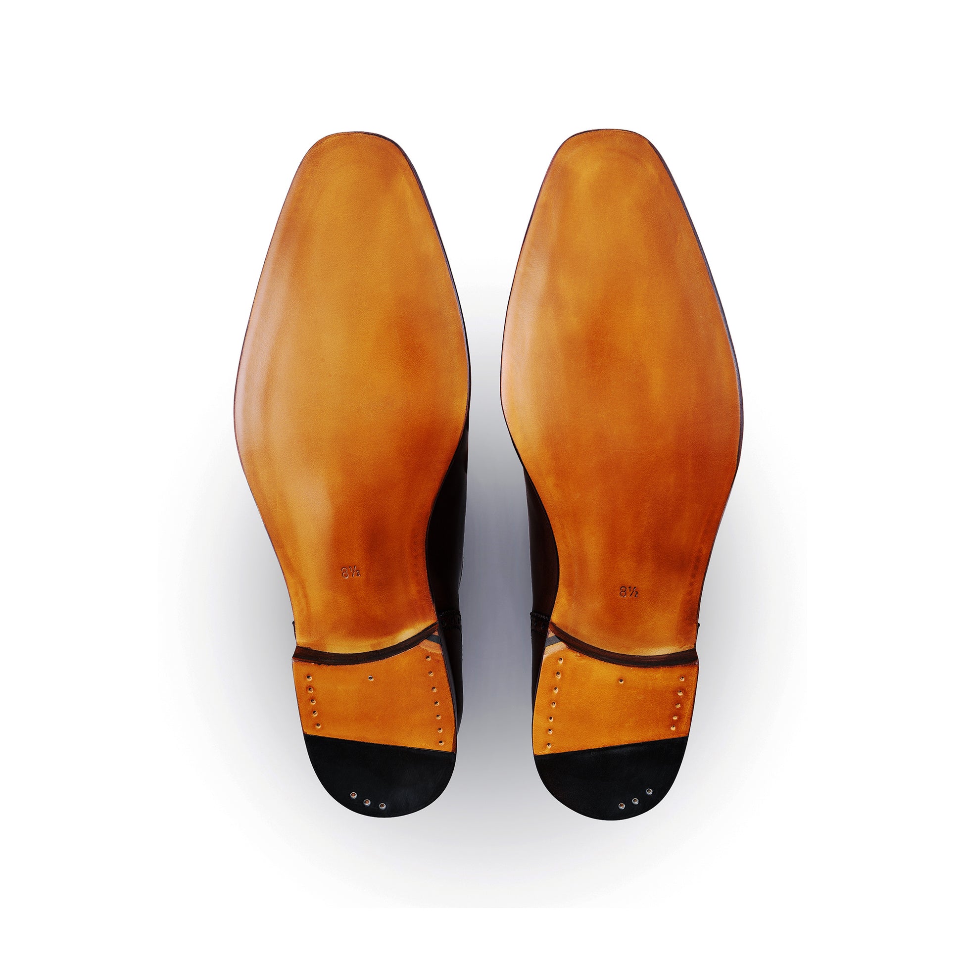 TLB Mallorca leather shoes 527 / ALAN / BOXCALF BLACK