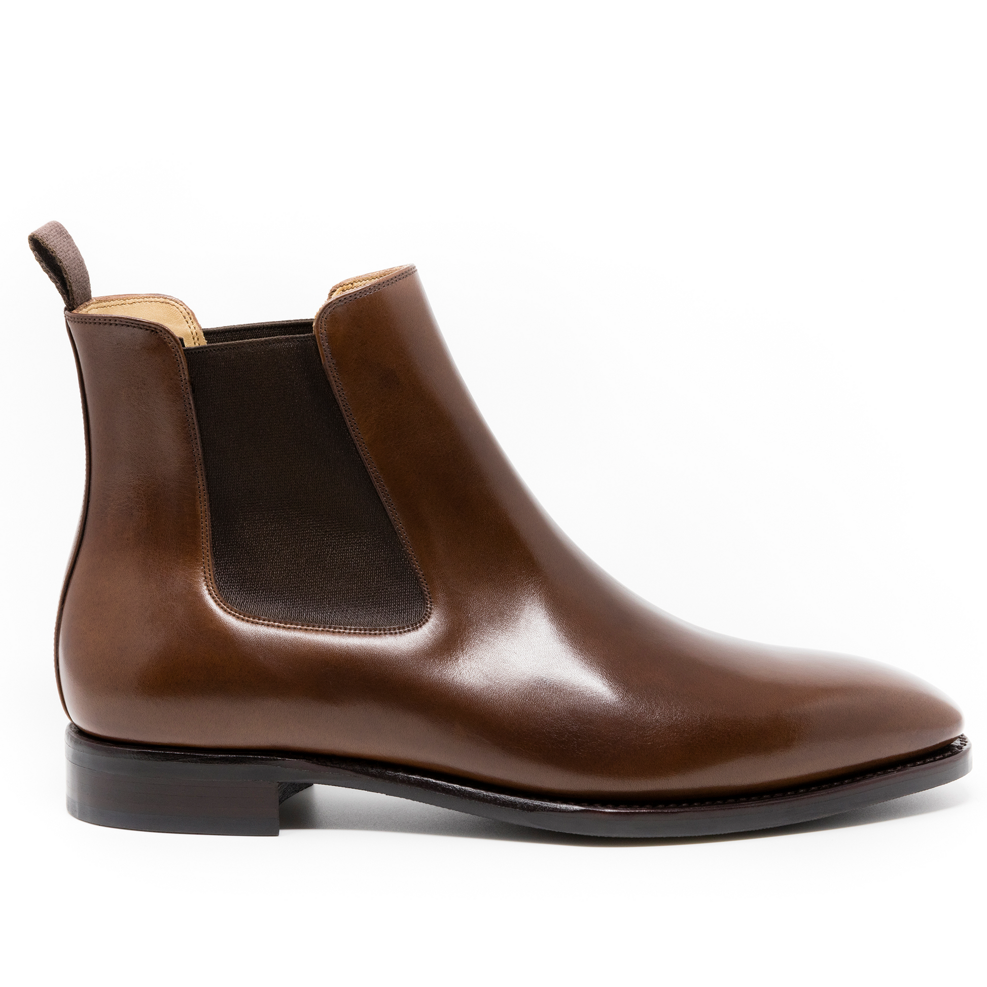 TLB Artista Chelsea Boot Dark Brown suede