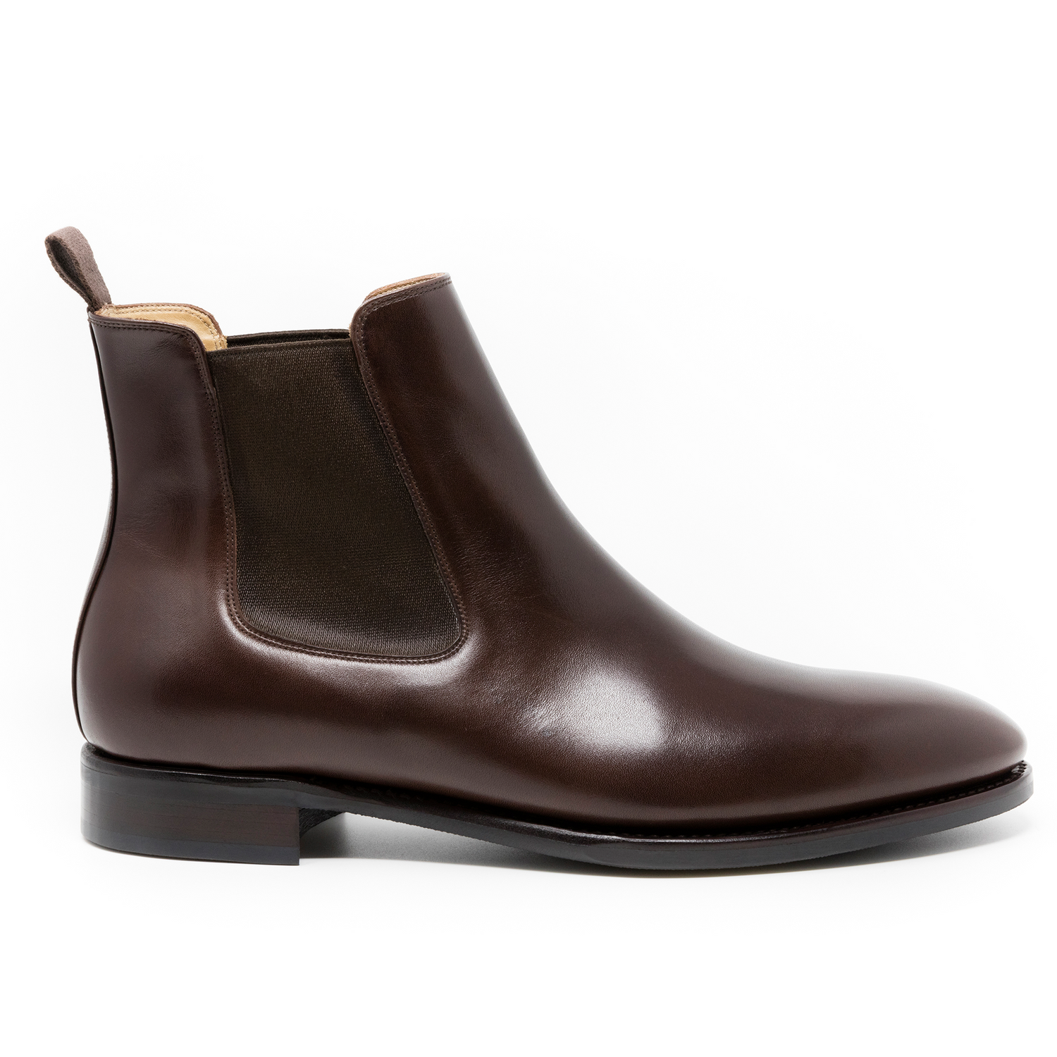 TLB Mallorca leather shoes 132 / GOYA / VEGANO DARK BROWN